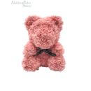 Μεγάλο Αρκουδάκι Από Τεχνητά Τριαντάφυλλα Rose Bear Σομόν