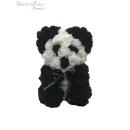 Αρκουδάκι Από Τεχνητά Τριαντάφυλλα Rose Bear Panda