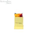 Juiced Forever Colorful Rose In Golden Box Forever Rose