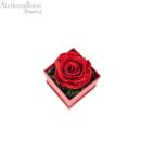 Αποχυμωμένο Παντοτινό Κόκκινο Τριαντάφυλλο Σε Κόκκινο Κουτί Forever Rose